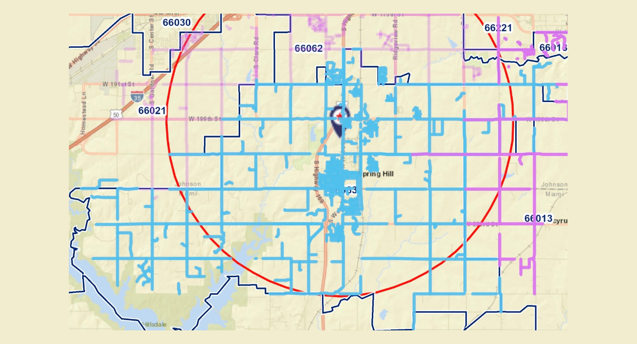 PENDING coverage map